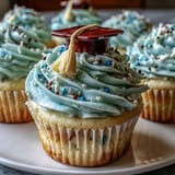 Graduation Cupcakes Fondant Caps