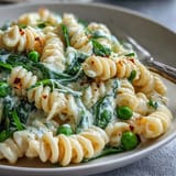 Lemon Ricotta Pasta with spinach, a quick, zesty, and beautiful one-pot meal.