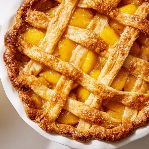 Classic Summer Peach Pie