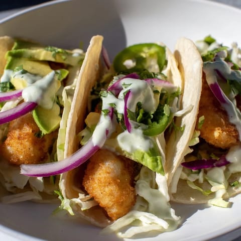 Baja Fish Tacos Delight