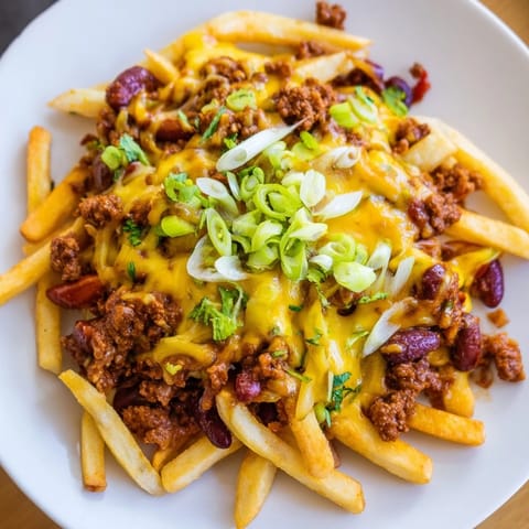 Chili cheese fries loaded