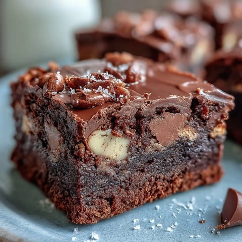 Cadbury Egg Chocolate Brownies