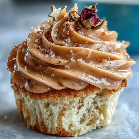 Taurus Birthday Cupcakes: fluffy vanilla cakes crowned with creamy, earth-toned terracotta buttercream.