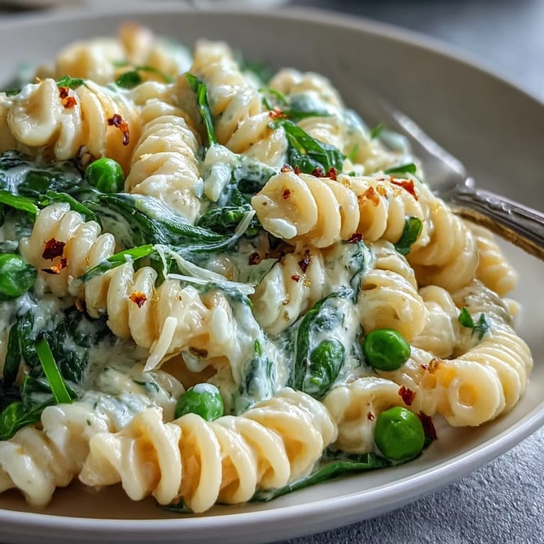 Lemon Ricotta Pasta with spinach, a quick, zesty, and beautiful one-pot meal.