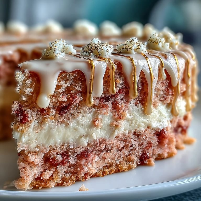 Decadent Rosé Velvet Cake, perfect for celebrations, showcasing a beautiful rose-gold finish.