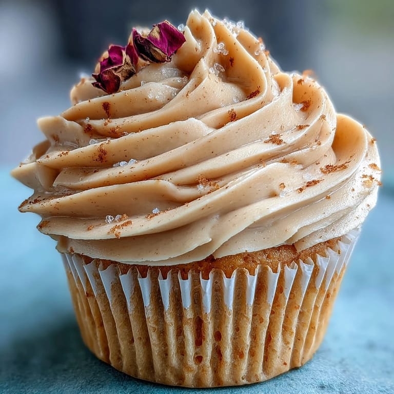 Gourmet Taurus Birthday Cupcakes featuring a swirl of smooth, cinnamic terracotta buttercream.