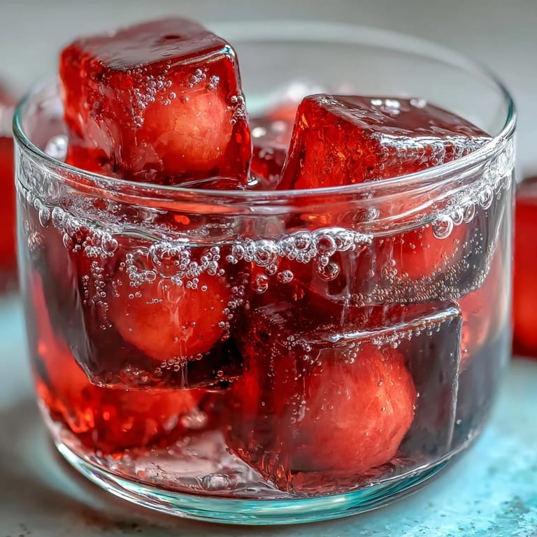 Translucent lychee agar jelly cubes with fragrant yuzu water, an elegant Asian-inspired dessert.
